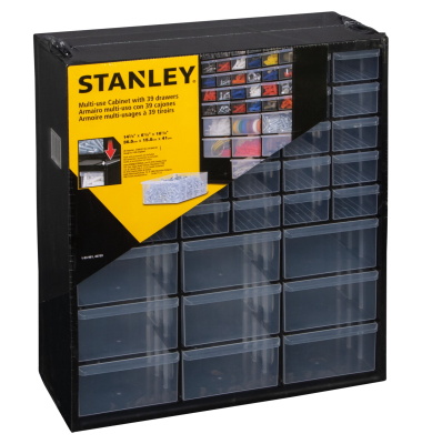 Stanley Kleinteilemagazin + 39 Schubf&auml;chern
