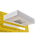 Gro&szlig;briefkarton Kurierpaket Gro&szlig;brief CP065.55 wei&szlig;, porto-optimiert, bis DIN C4, innen 344x244x15mm, Kraftliner Wellpappe 1-wel
