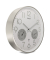  Wanduhr 12989, wei&szlig;/silber