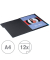 Ordnungsmappe 30150035, blau, 12 F&auml;cher