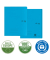 Schnellhefter 30160035, blau, Karton, 80g