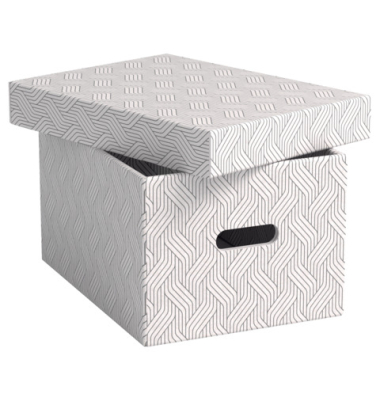 Archivbox 15L 3ST wei&szlig;
