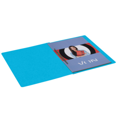 Schnellhefter 30130030, hellblau, Karton, 80g