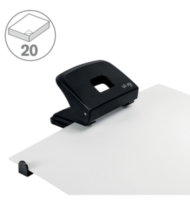 Locher 20BL schwarz