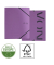 Ringmappe Karton A42R25mm violett