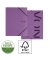 Dreifl&uuml;gelmappe Karton A4 violett