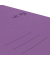 Dreifl&uuml;gelmappe Karton A4 violett