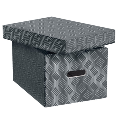 Archivbox 15L 3ST grau