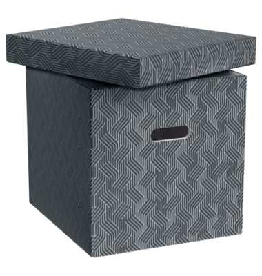 Archivbox 29L 3ST grau