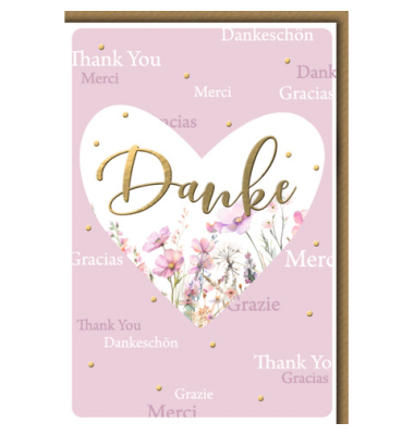 Danke Karte