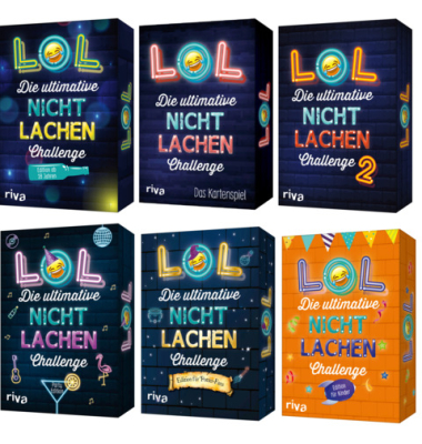 Kartenspiel LOL 6ST sortiert