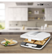 ST 3629 wei&szlig; 4 fach 4 fach Sandwichtoaster