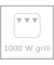 Mikrowelle +Grill 700W+1000W20l silber
