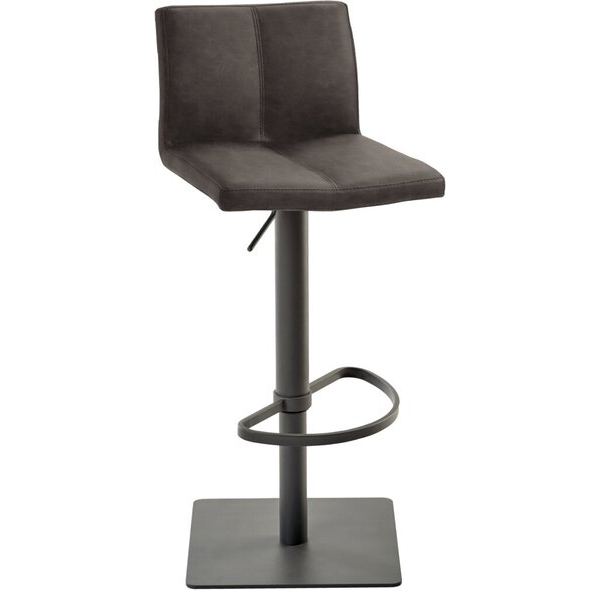 Mayer Bar-Tresenhocker 1285 Gestell grau gepolsterte Sitzschale, schlamm 4032376109328 Mayer