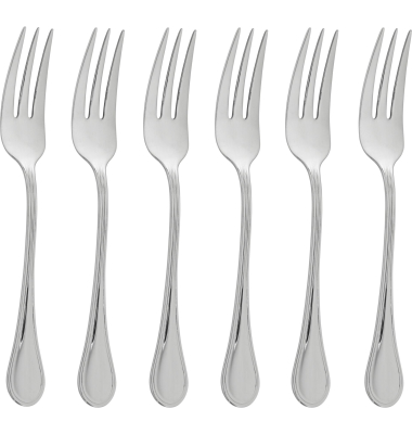Royal Inox 6 Forchette Dolce Confezione Regalo