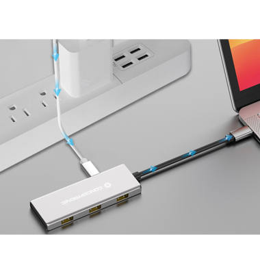 HUBBIES17G 7-Port USB 3.2 Gen-2 Hub, 10Gbps