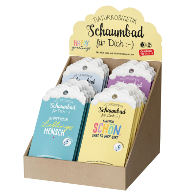Schaumbad Happy Greetings sortiert