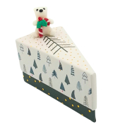 Geschenkschachtel Weihnachte wei&szlig;gr&uuml;n