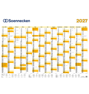 Plakatkalender 5178-27, 14 Monate / 1 Seite, 100x70cm (BxH), 2027