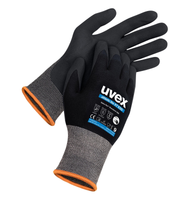 Arbeitshandschuhe athletic lite XT ESD, Nitril-Mikroschaum, schwarz, Gr&ouml;&szlig;e 9