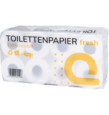 Toilettenpapier  T3F250-RC75-33VE, wei&szlig;, 