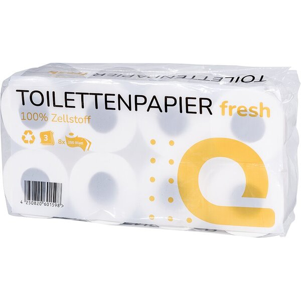 Huchtemeier Toilettenpapier T3F250-RC75-33VE, weiß,