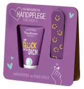 Handpflegeset Happy Greetings violett