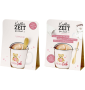 Kaffeezeit Hab dich lieb Teddy