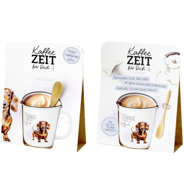 Kaffeezeit Lucky Friends Dackel