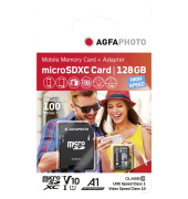 MicroSDXC UHS-I 128GB High Speed Class 10 U1 V10
