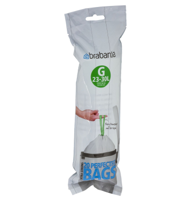 PerfectFit M&uuml;llbeutel Typ G 23-30 L, 20 Stck