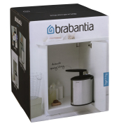 Einbaum&uuml;lleimer 15 L White