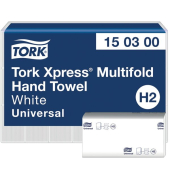 Falthandt&uuml;cher Xpress 150300, 196x340mm, wei&szlig;