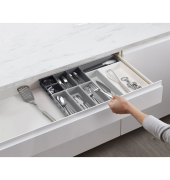 Blox grau 10-tlg. Schubladen-Organizer-Set
