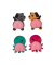 Sticker Handy Hintern 2ST sortiert