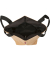 Shopper M Raffia Black