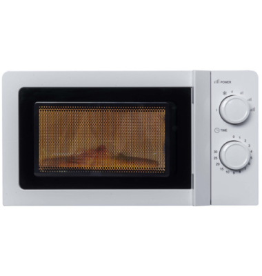 Mikrowelle mechanisch 700W17l wei&szlig;