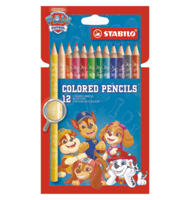 Farbstiftetui 12ST Paw Patrol