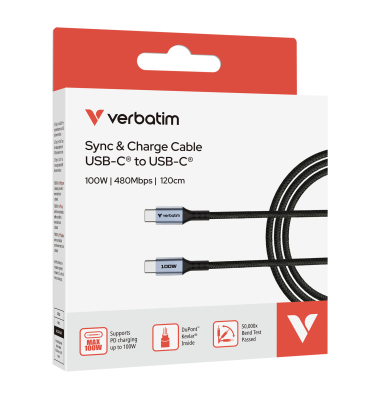 Ladekabel USB-CUSB-C 1,2m sw