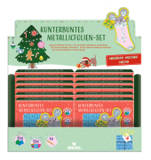 Kunterbuntes Metallicfolien-Set