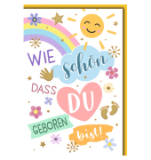 Gl&uuml;ckwunschkarten 5310037 11,5x17 cm 115mm x 170mm (BxH) bunt