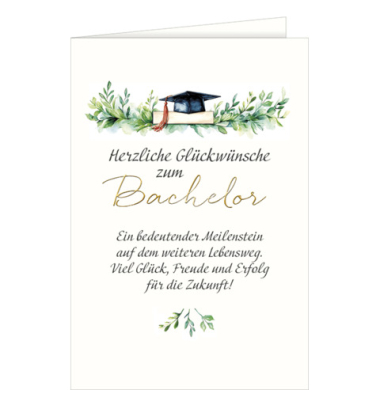 Bachelorkarte