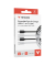 USB-Kabel Essentials Sync & Charge 32391, 2 x 1m, wei&szlig;