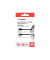 USB-Kabel Essentials Sync & Charge 32392, 2 x 1m, wei&szlig;