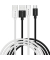 USB-Kabel Essentials Sync & Charge 32393, 2 x 1m, wei&szlig;