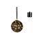 Kugelleuchte LED 19cm sw/ws