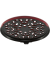 Topfuntersetzer rund 23 cm kirschrot