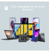 TurboPower 125W Charger USB-PD 3.0 GaNFast + USB-C Kabel