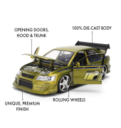 Fast & Furious Anniv. Mitsubishi 1:24 9337874314R00