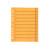 Trennbl&auml;tter 9510608100 orange 230g 